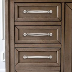 5-inch Polished Nickel Cabinet Pulls 2 Pack Solid Heavy Duty Handles
