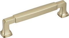 golden champagne cabinet pull drawer handle amerock stature 5 1/16″