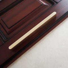 Brass Handles Pulls Modern Cupboard Cabinet Wardrobe Handles Pulls Drawer Closet