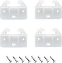 FDXGYH 10 Pcs Plastic Drawer Guides Drawer Track Guides Drawer Rail for Dressers
