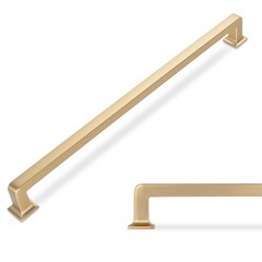 POVEFONK 6 Pack 12-3/5 inch(320mm) Champagne Bronze Kitchen Cabinet Handles C…