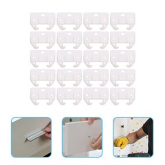 20pcs Plastic Drawer Guides Drawer Track Guides Track Replacements Track Guides