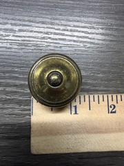 Hickory 1-1/2″ Domed Ring Knob Tumbled Antique solid Brass Cabinet Pulls (69)