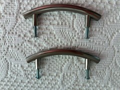 Arched Cabinet Pulls 3 “ Centers- Silver