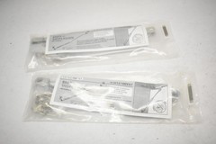 Onward Pneumatic Lift System Silver Cabinet Door Hardware 2 Pack 57812105VST