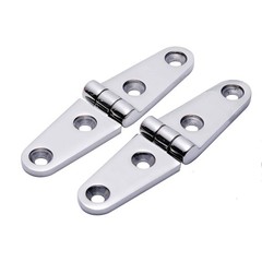 Boat Hatch Hinge 316 Stainless Steel,Casting Deck Cabinet Strap Hinges 4 Inch…