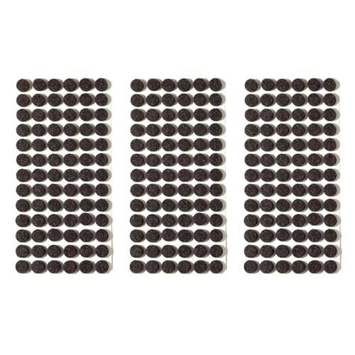 Felt Pads Small 3/8″ Felt Pads for Cabinet 3/8″ Round 234pcs Brown – Round