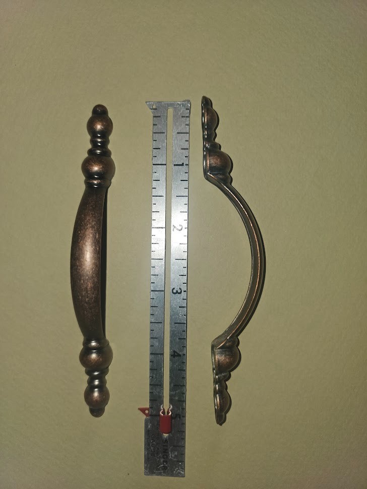 Aged Copper Color Cabinet Drawer Door Handles Pulls Lot Of 21 – 3″ used