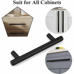 2″-16″ Stainless Steel Kitchen Cabinet Handles Dresser Drawer T Bar Pulls Knobs