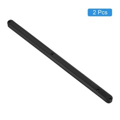 uxcell Drawer Slides, 2Pcs 300mm – Plastic Rails, Side Mounted Black