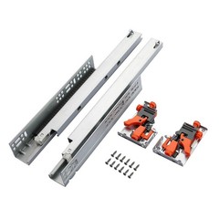 6 Pair of 14 Inch Undermount Soft Close Drawer Slides 100LB Load Capacity Ful…