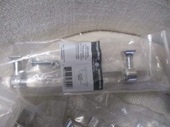 5 – Pack Liberty 5-1/16 in Acrylic Polished Nickel & Clear Cabinet Drawer Pull