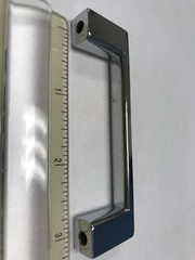 Chrome Handle 3″ pull #707 10/24 hole with screws included