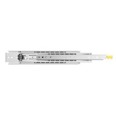 16-60in 500lb Load Capacity Full Extension Drawer Slides 3-Fold Ball Bearing