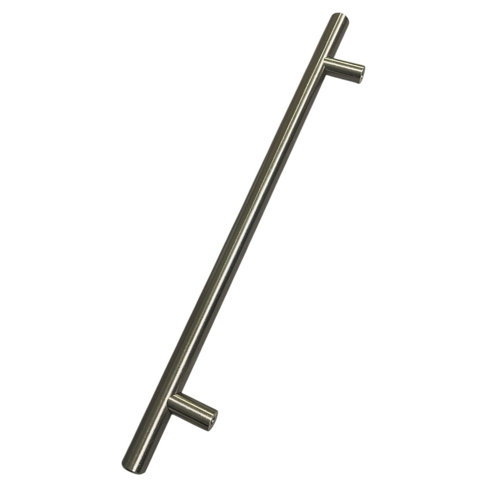 GlideRite 12in.Thick Solid Long Stainless Steel Finish Cabinet Pulls(10 Pack)