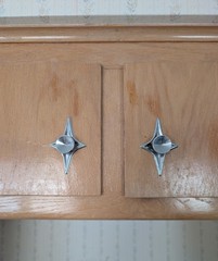 60’s/70’s decor Kitchen knobs and hinges