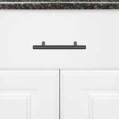 Amazon Basics Euro Bar Cabinet Handle Drawer Pull 5.38 in