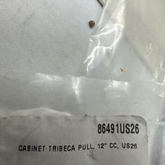 86491US4 Emtek Tribeca 12″Center/Silver/FREE SHIPPING!