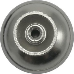 Laurey 54628 1 3/8″ Hollow Steel Knob – Brushed Satin Nickel