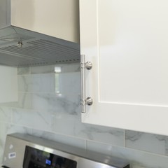Brushed Nickel Modern Cabinet Handles Bar Pulls Kitchen Hardware Stainless Steel