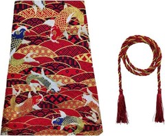 Shift Boot Cover, Stitch Ancient Antiquity Element Shift Knob B Color: Koi Red