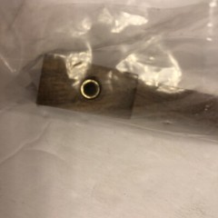 Mnazoni Urban Wood pull, MN0337-224-WNL NEW UNOPENED 9.75”x.05” Walnut Color