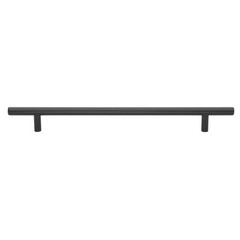 GlideRite 9 in. Matte Black Solid Cabinet Handle Drawer Bar Pulls (10-Pack)