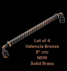 RK International CP 802-VB Twisted 8″ CTC Rustic Valencia Bronze New Lot of 4