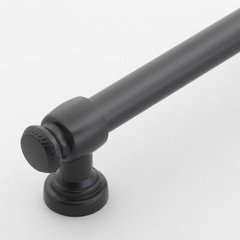 GlideRite 7-1/2″ Modern Steel Euro Cabinet Pull Matte Black – 4361-160-MB-1