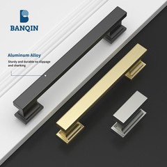 Banqin 10 Black 5 Inch Cabinet Handles