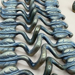 Keeler Brass Company (KBC) 42pc Leaf Cabinet Knobs Drawer Pulls, Brass 1998–99′