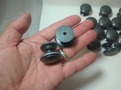 Antique Pewter Style Cabinet Knob Drawer Door Pull Lot 18