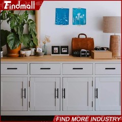 Findmall 50 Pcs 6 Inches Stainless Steel T Furniture Handle Kitchen Cabinet Door