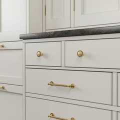 Minted 1-1/2 In. (38 Mm) Satin Brass round Cabinet Knob