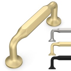 10 PCS 3 Inch Gold Cabinet Handles Kitchen Drawer Hardware Pulls For Cabinet