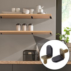 Biaungdo Shelf Support Pegs, Bronze Tone, 30 Pcs, 1/4 Inch