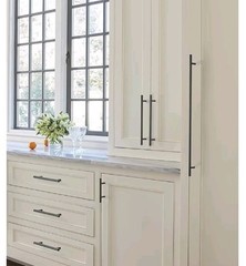 Amerock 10 Pack Cabinet Pulls 3.75 Inch Center Bronze Black