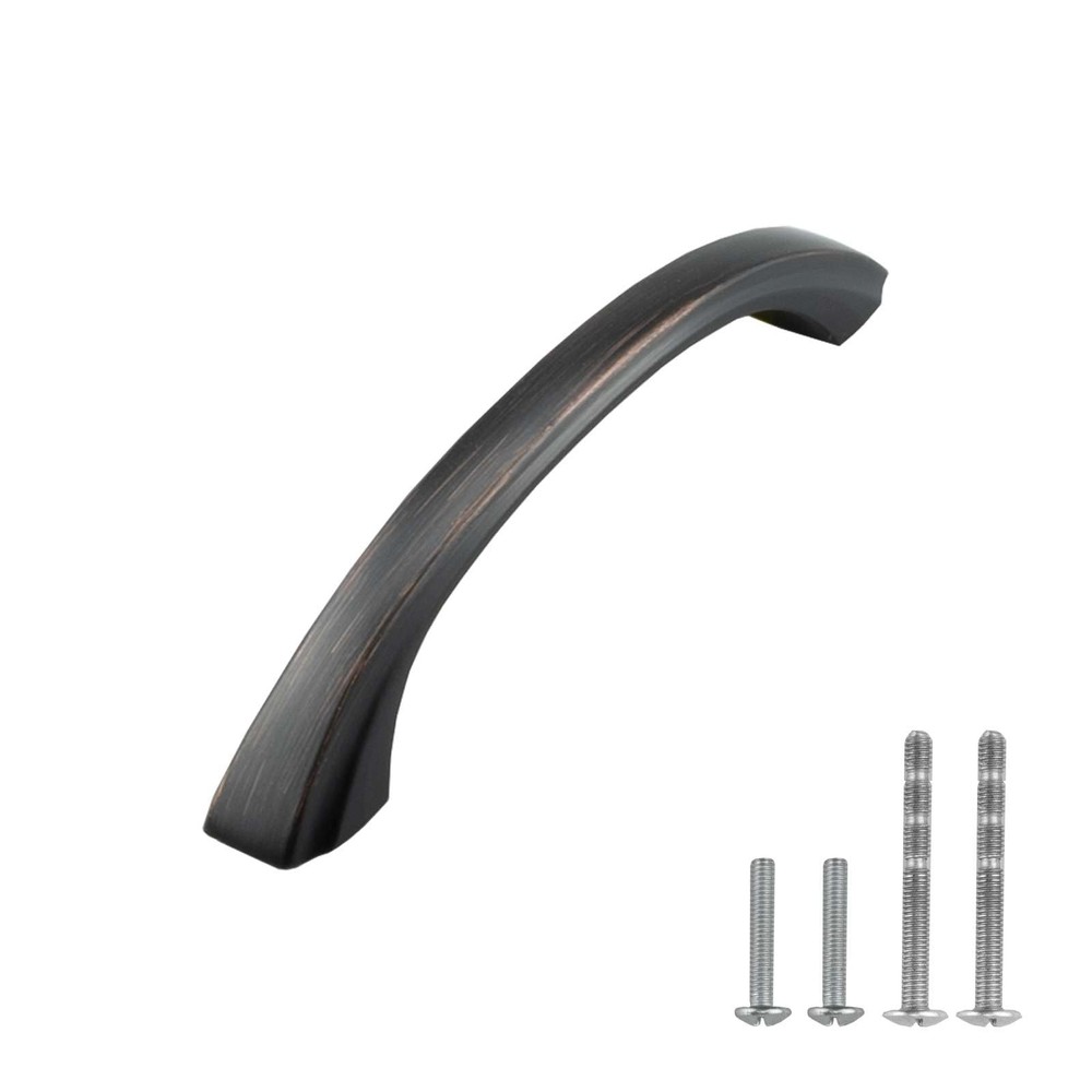 Makoto Series Solid Traditional Kitchen Cabinet Pull Handle — 4-1/4″ Overall …