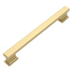 Pack Cabinet Pulls 5″ | Kitchen Cabinet Handles 5″ hole center 10 Brushed Gold