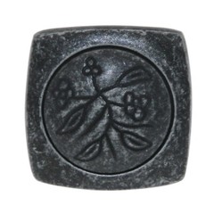 Amerock Vineyard Wrought Iron Dark 1 1/8″ Leaf Cabinet Pull Knob BP4475WID