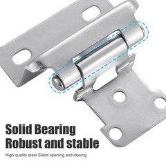 1/2″ Overlay Semi Partial Wrap Kitchen Cabinet Hinges Self Closing Cabinet Hinge