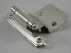 AMEROCK CABINET HINGES (Pairs) 7128-G10 3/8 INSET SATIN NICKEL