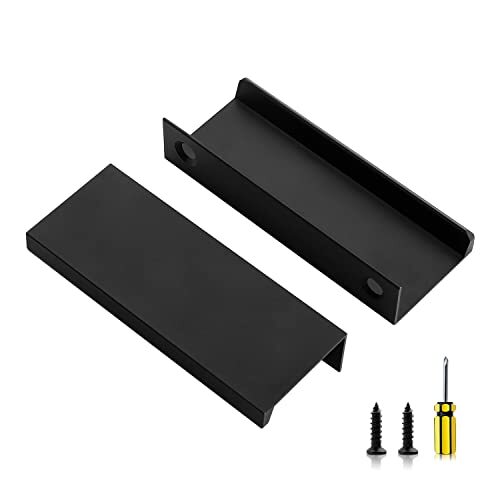 Pack Finger Pulls for Cabinets 80mm/3.15″ Length 80mm/3.15″ Overall Length 6