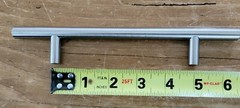 Richelieu (4) BP305128195 Center to Center Bar Pull Nickel 5-Inch SET OF 4