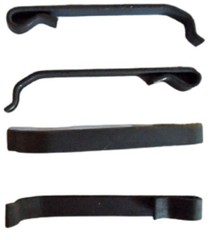 4 Pcs Tool Box Drawer Clips for Snap On Slides, Retaining Black