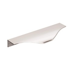 | Cabinet Edge Pull | Polished Chrome | 4-9/16 inch (116 mm) Center to Center…
