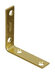 3-pack 4/PC lot National Hardware N190-843 Brass Corner Brace 2-1/2″ x 5/8″