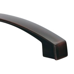 Bow Style 5-1/32″ In Hole Centers Brushed Oil Rubbed Bronze Pull ROKH528128BORB