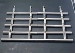 10-Pack T Bar Bar 5 Inch 3 3/4 in CentersCabinet Drawer Pulls In Stainless Steel