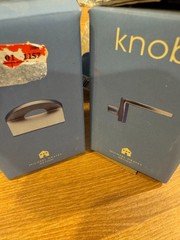 1 box set of 2 Michael Graves Drawer KNOB SATIN Nickel Finish MID CENTURY MODERN